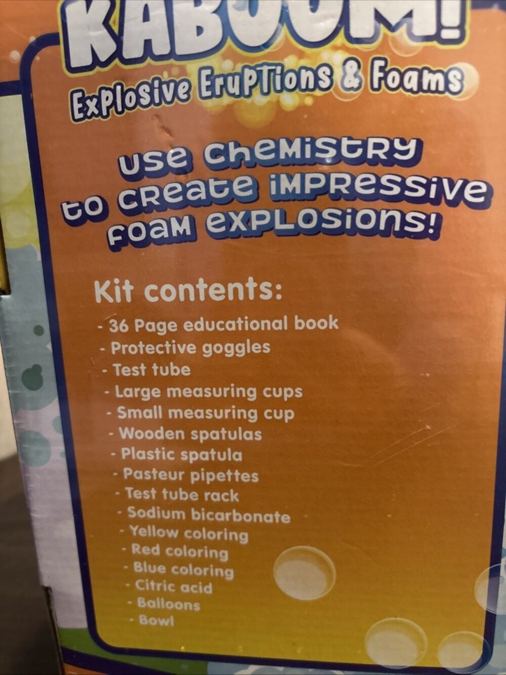 SEALED-Playz KABOOM Explosive Eruptions & Foams - Stem Experiments - Picture 3 of 9